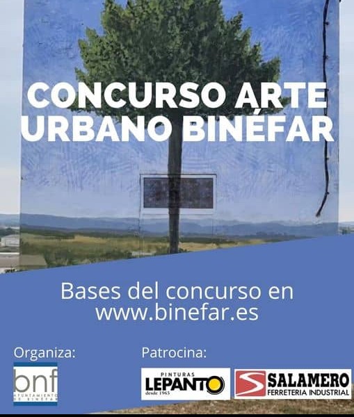 Pinturas Lepanto colabora con el 'Arte urbano Binéfar 2021'