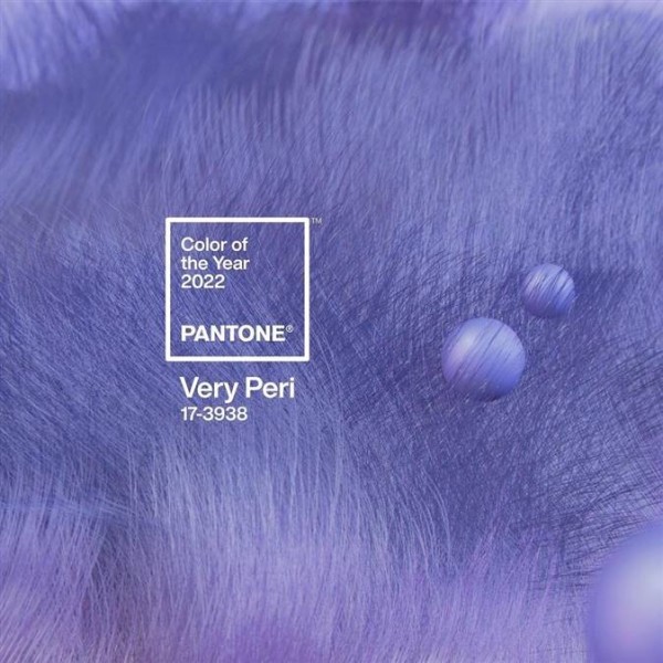 Very Peri es el Pantone color of the year 2022