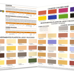 Nueva carta de colores de REVESTIMIENTOS Y FACHADAS :: Lepanto - de pintura para profesionales y distribuidores