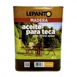 Aceite para teca, ideal para el cuidado de la madera