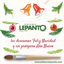 Pinturas Lepanto os desea Feliz Navidad