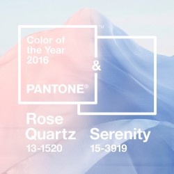 Rose Quarz & Serenity, colores del año según Pantone