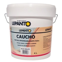 Pintura Fibra Caucho Exterior 14l