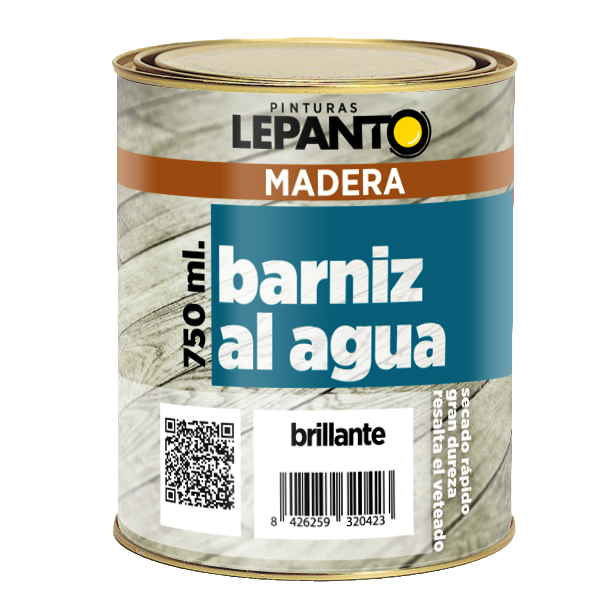 Barniz al Agua Brillante Pinturas Lepanto - Fabricante de pintura para profesionales y distribuidores